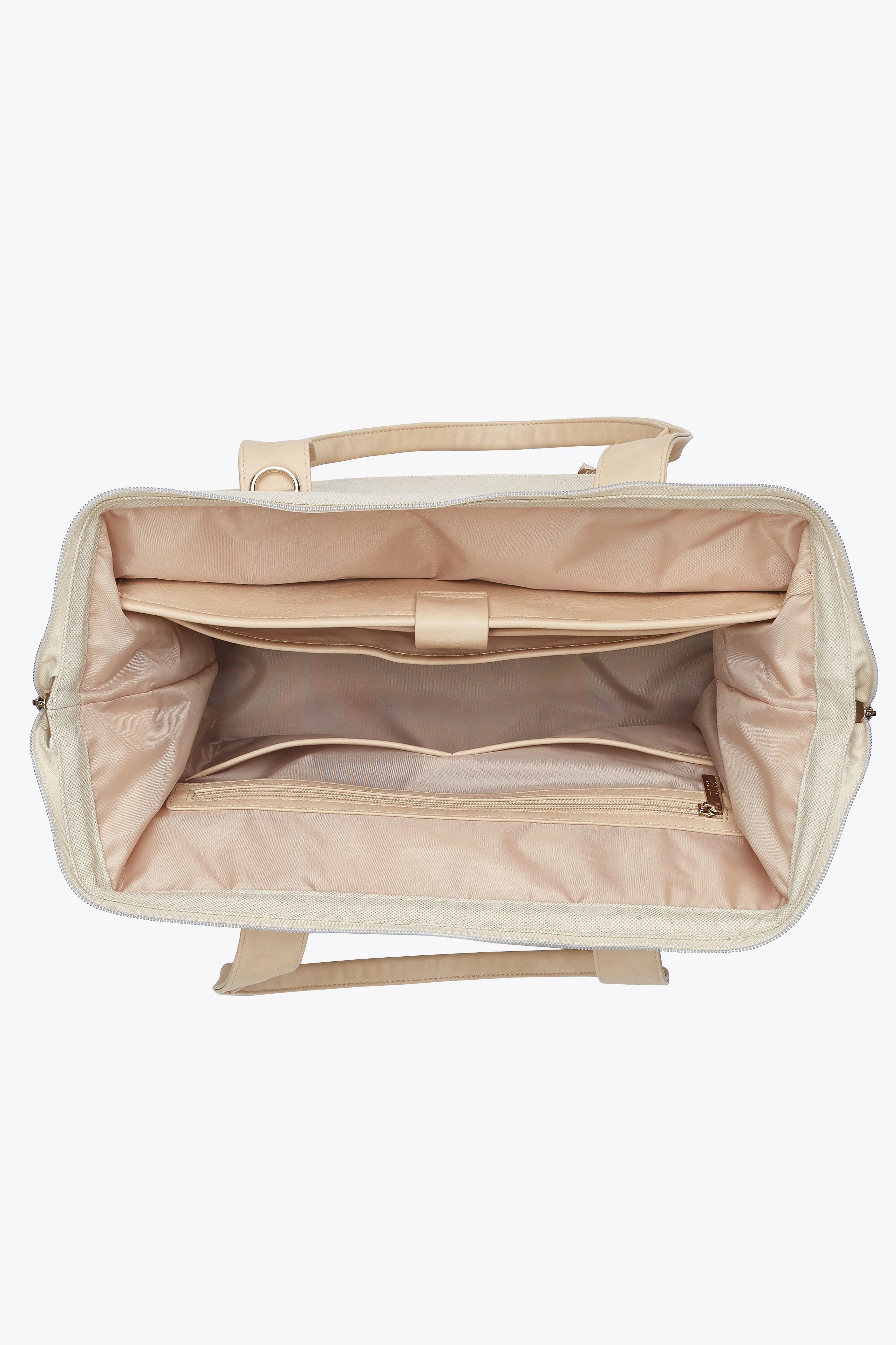 Resale The Convertible Mini Weekender in Beige - Image 7