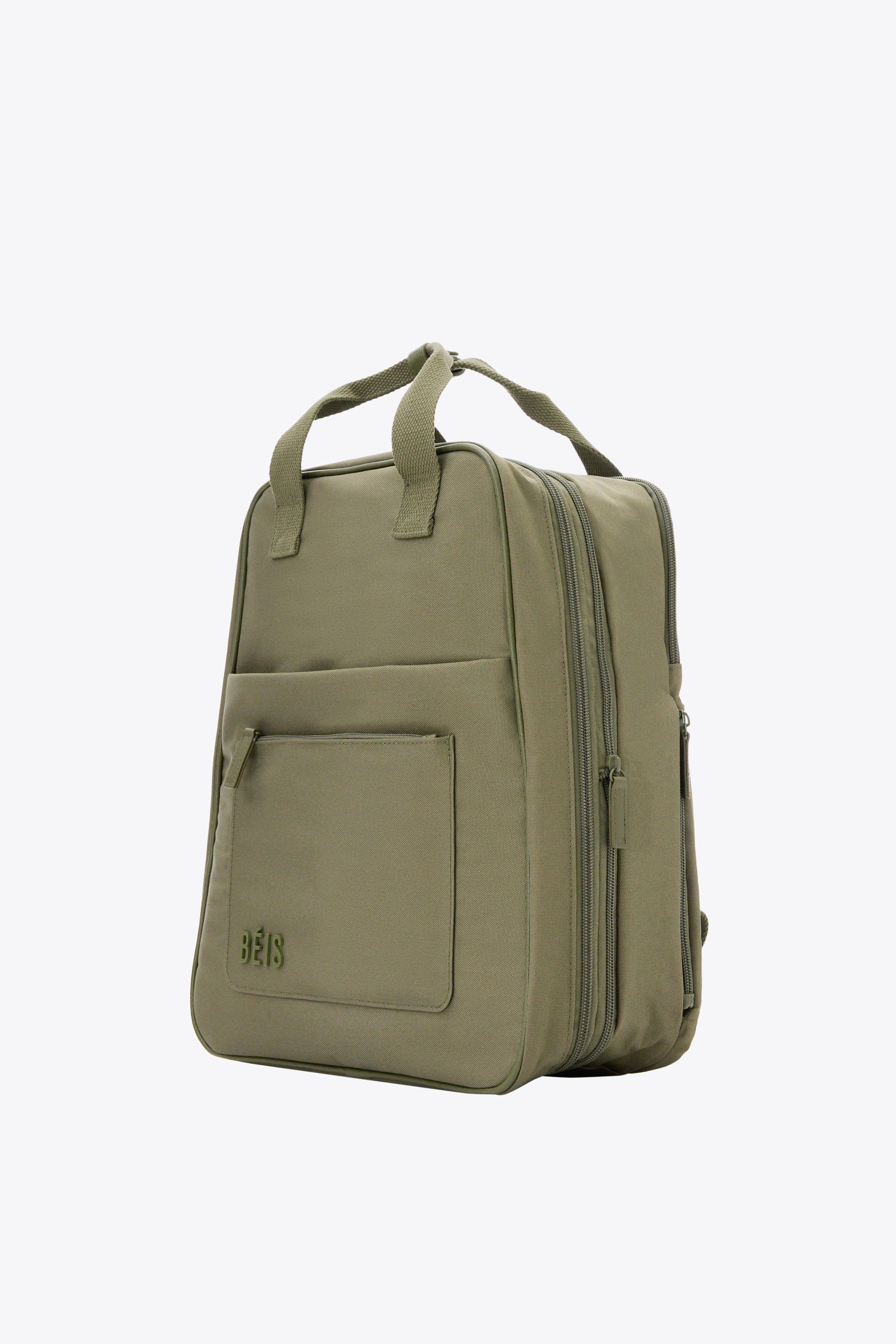 The Expandable Backpack in Olive - Image 5