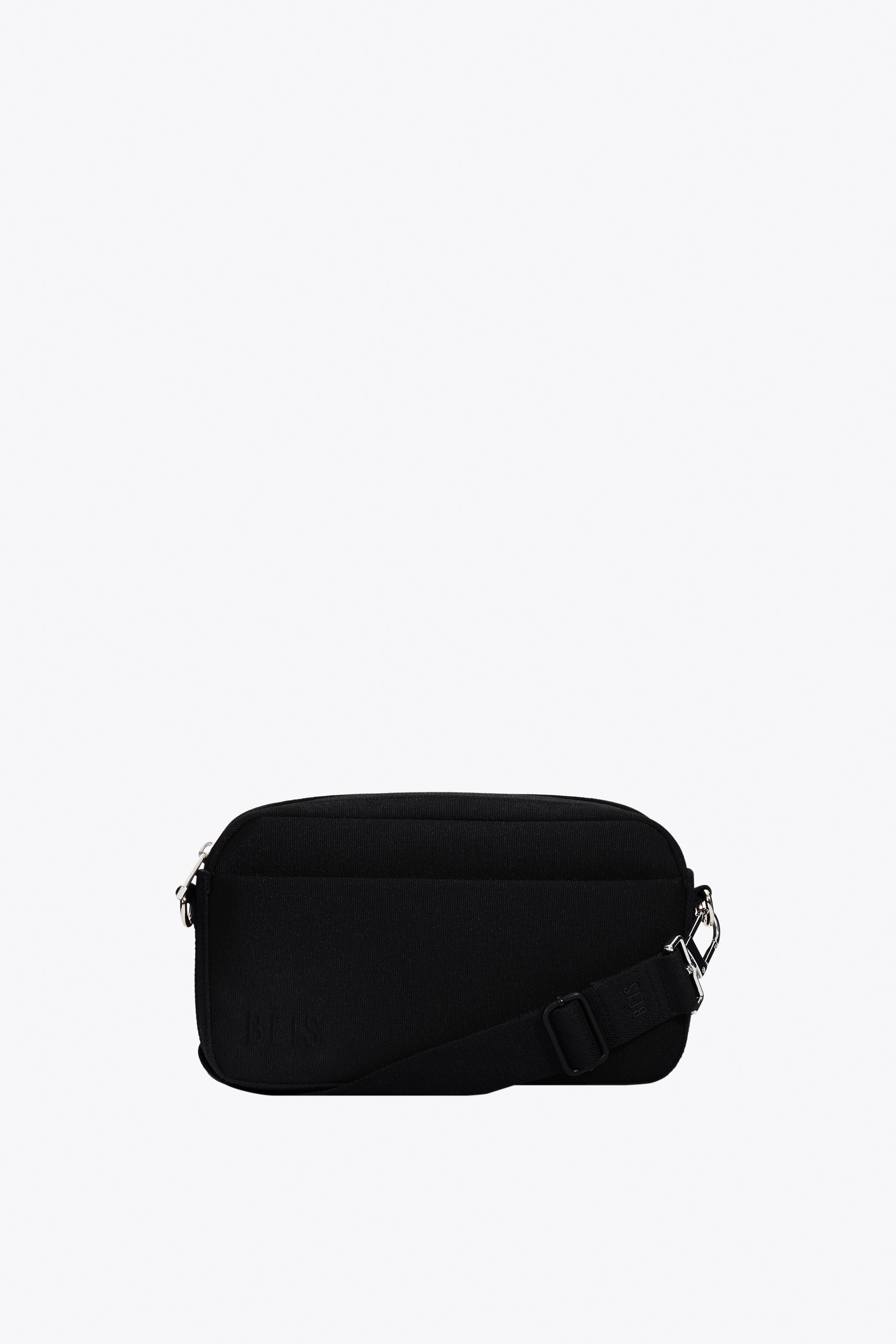 Alternative view of The Travel Crossbody in Black