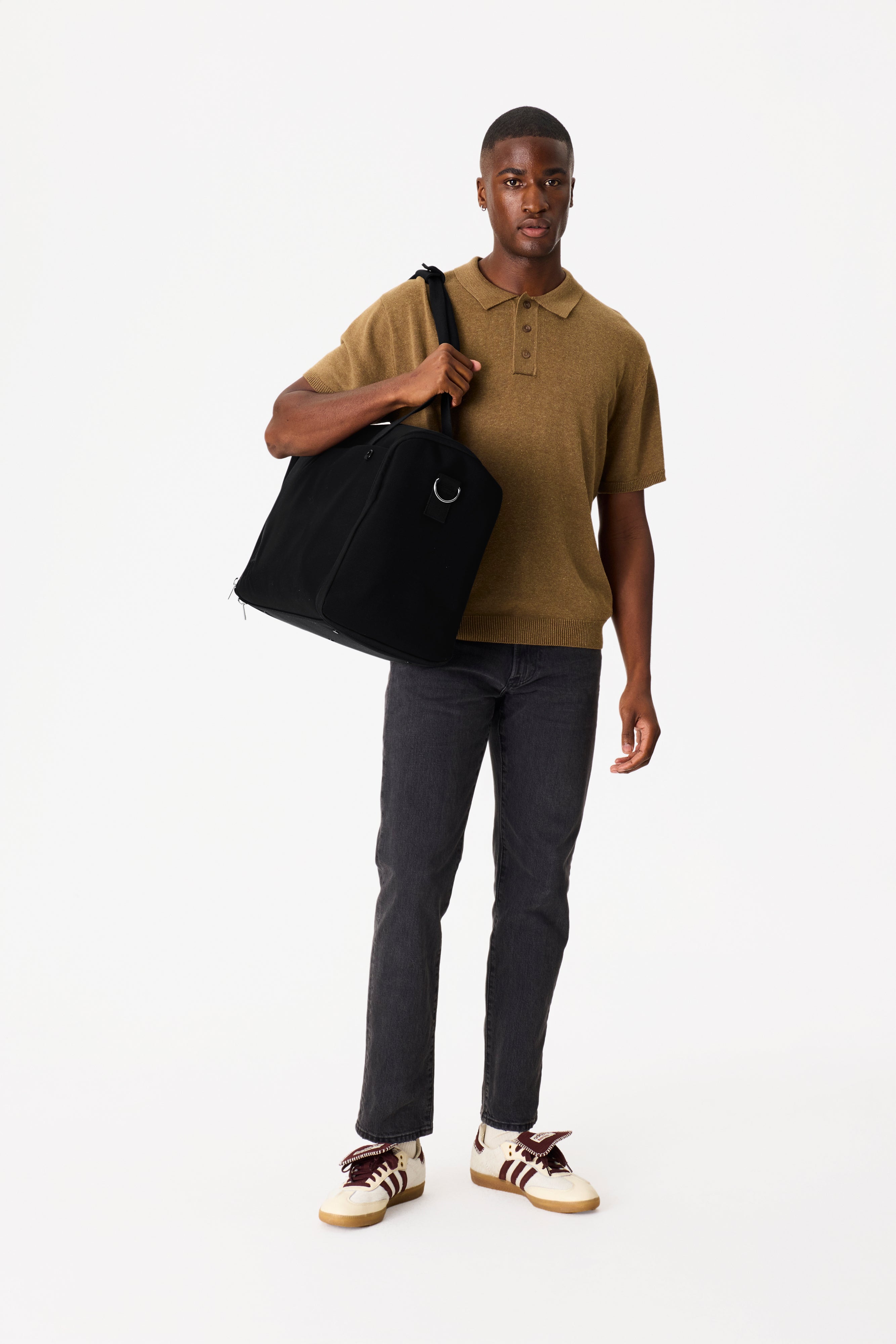 The Garment Duffle Bag in Black - Image 8
