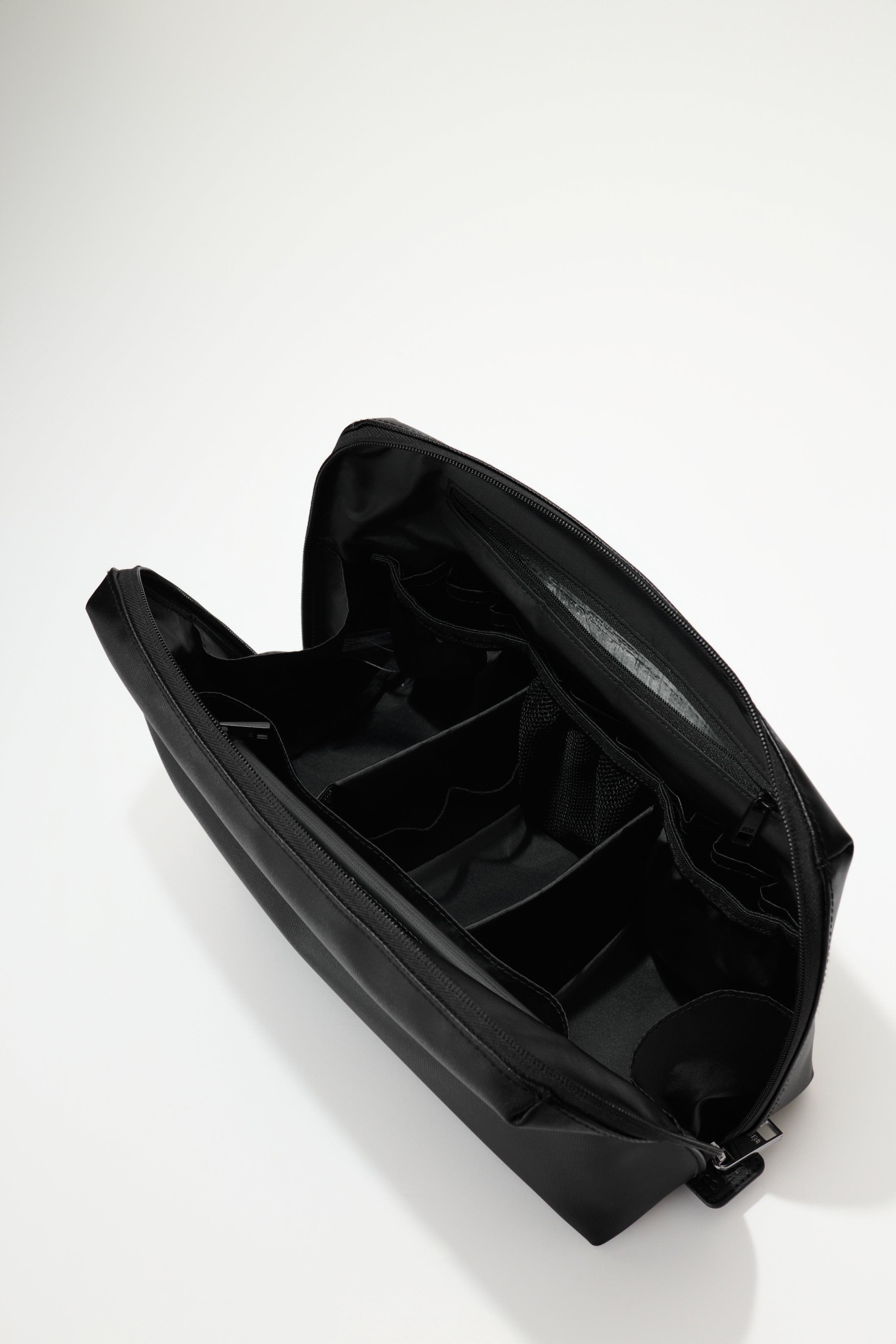 Alternative view of The Large Cosmetic Pouch in Black