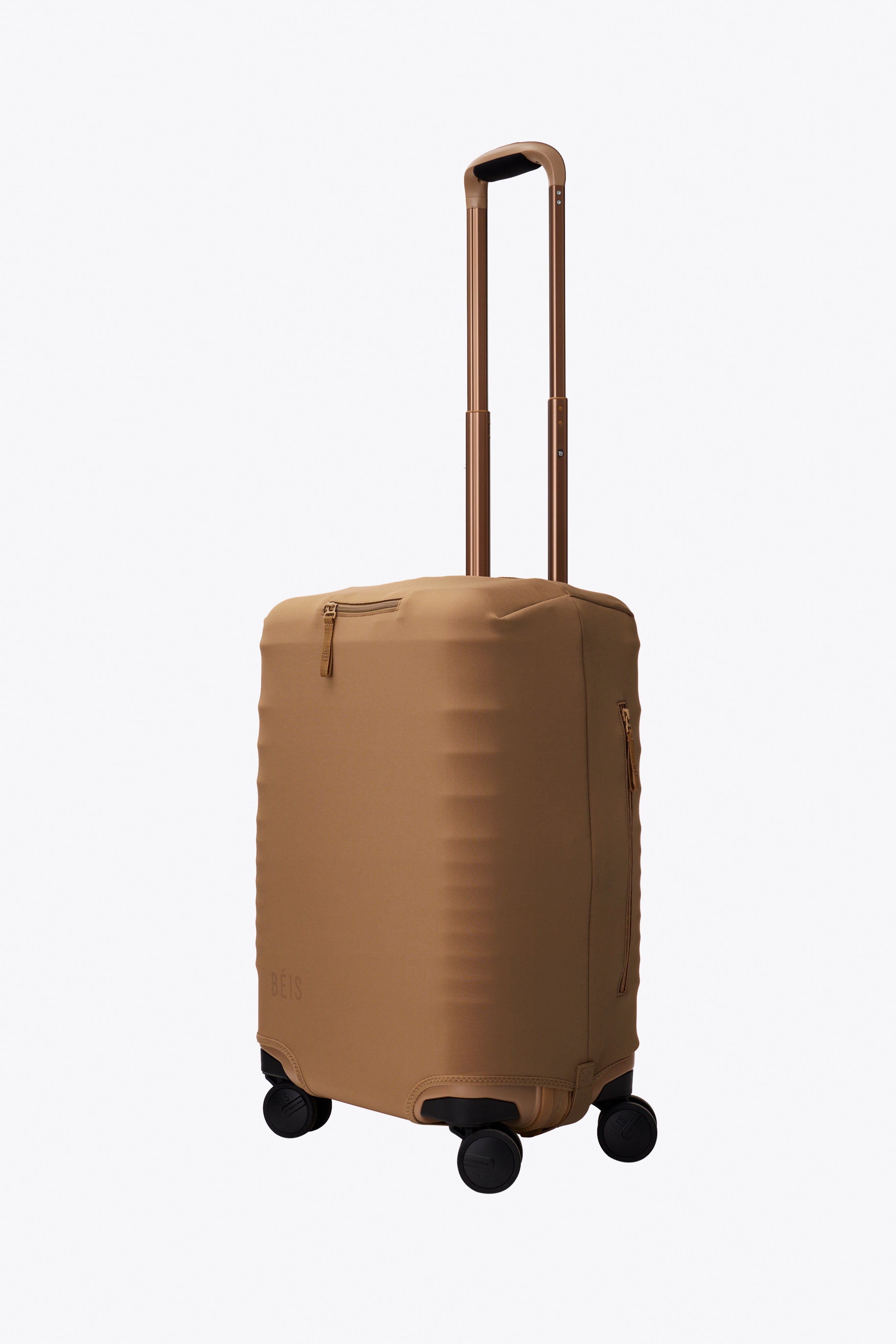 The Carry-On Luggage Cover in Camel - Image 2
