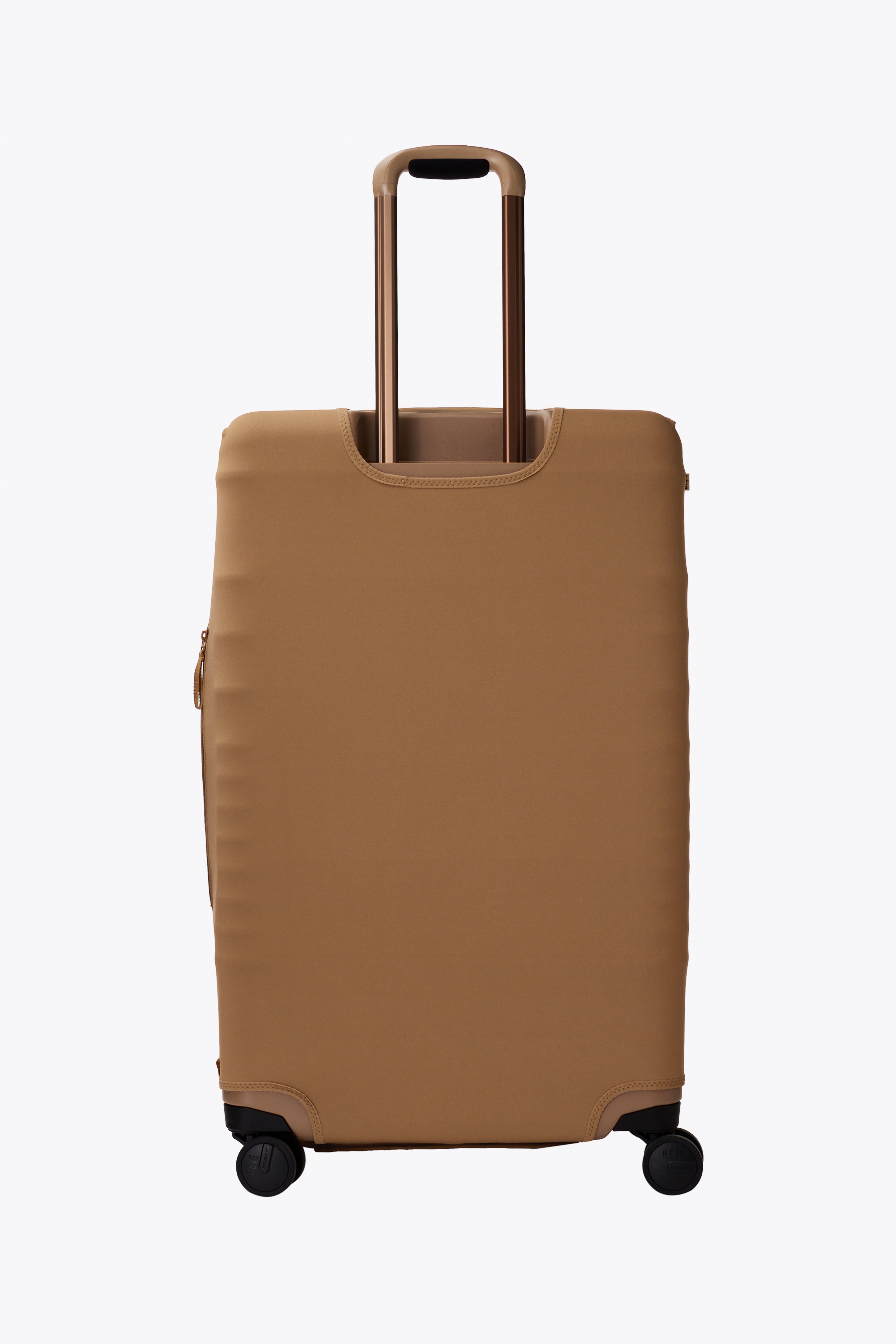 The Large Check-In Luggage Cover in Camel - Image 3
