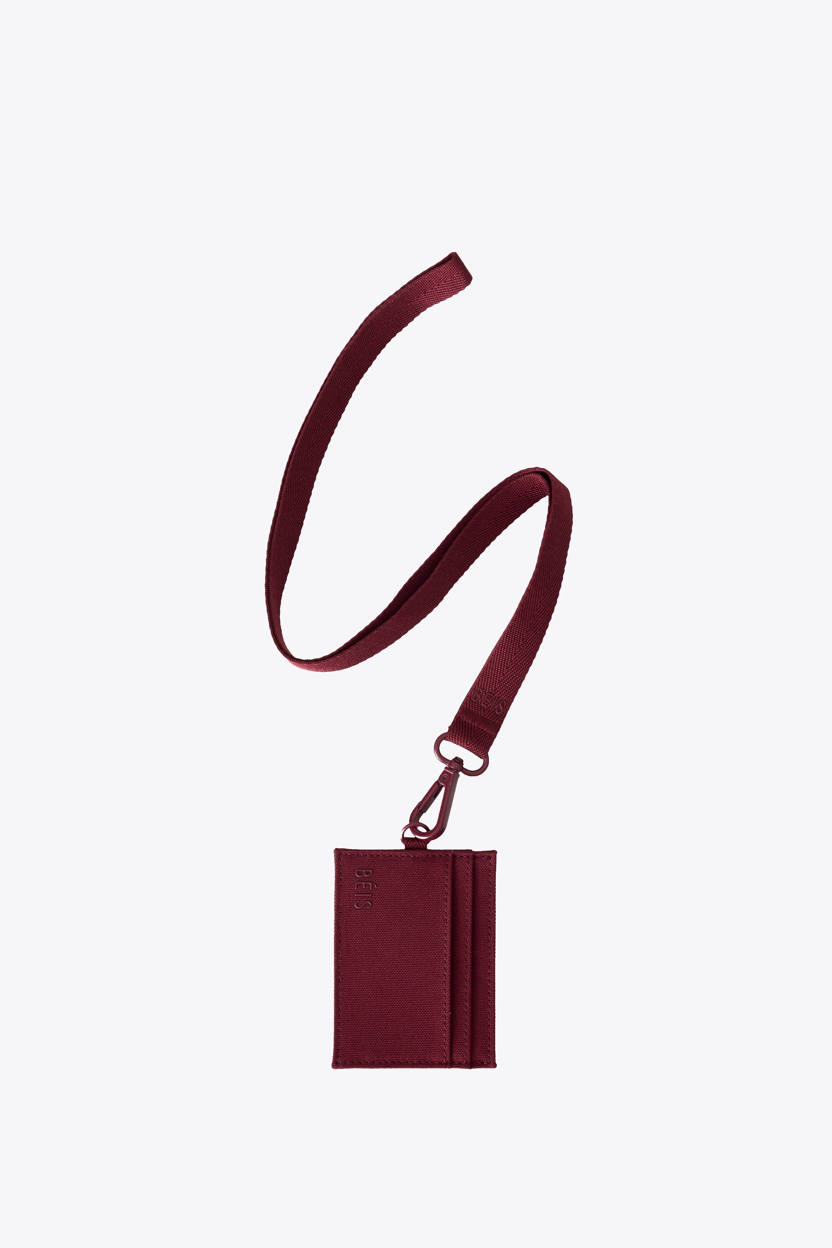 The ID Card Holder in Burgundy - Image 2