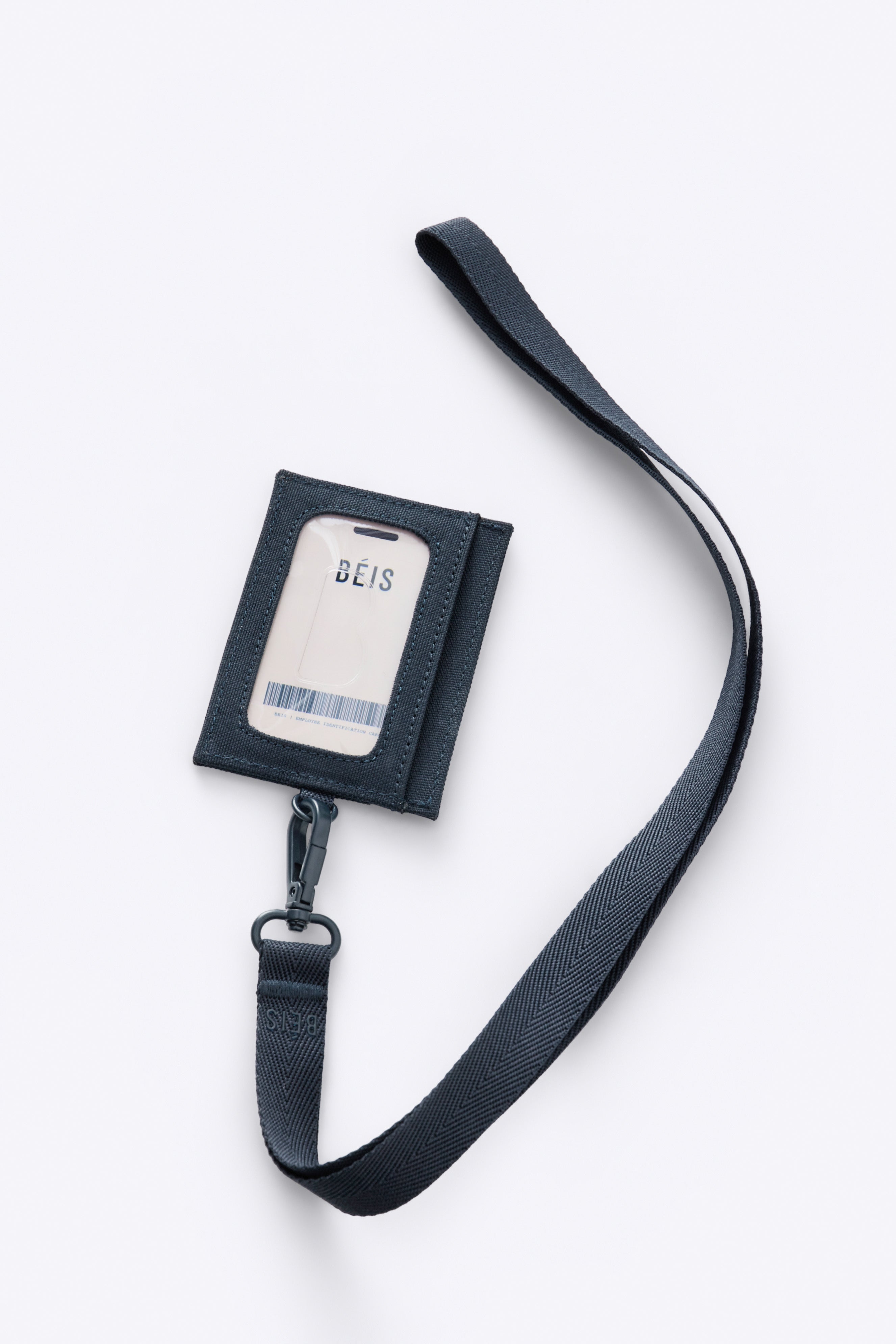 The ID Card Holder in Navy - Image 4