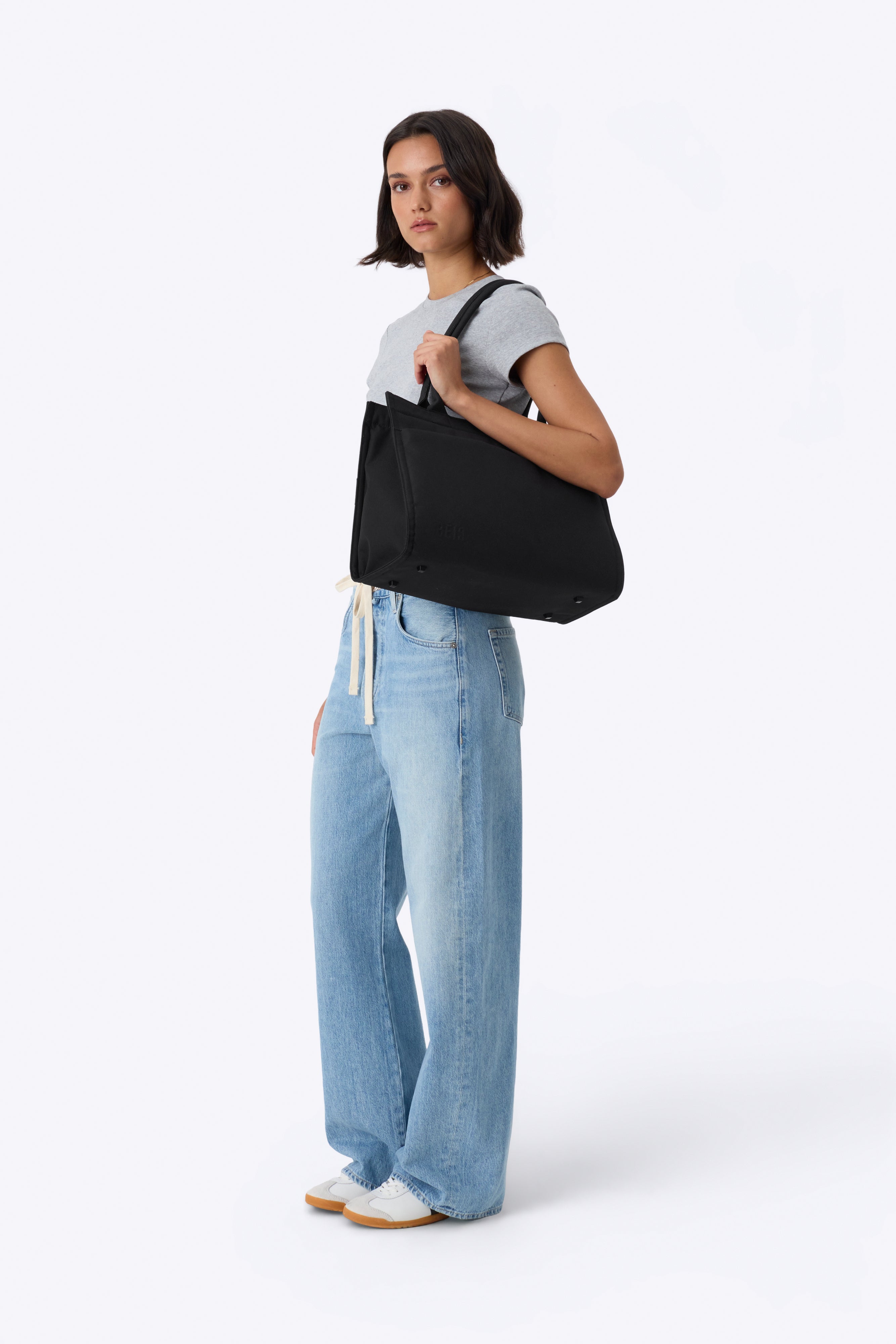 The Book Tote in Black - Image 5
