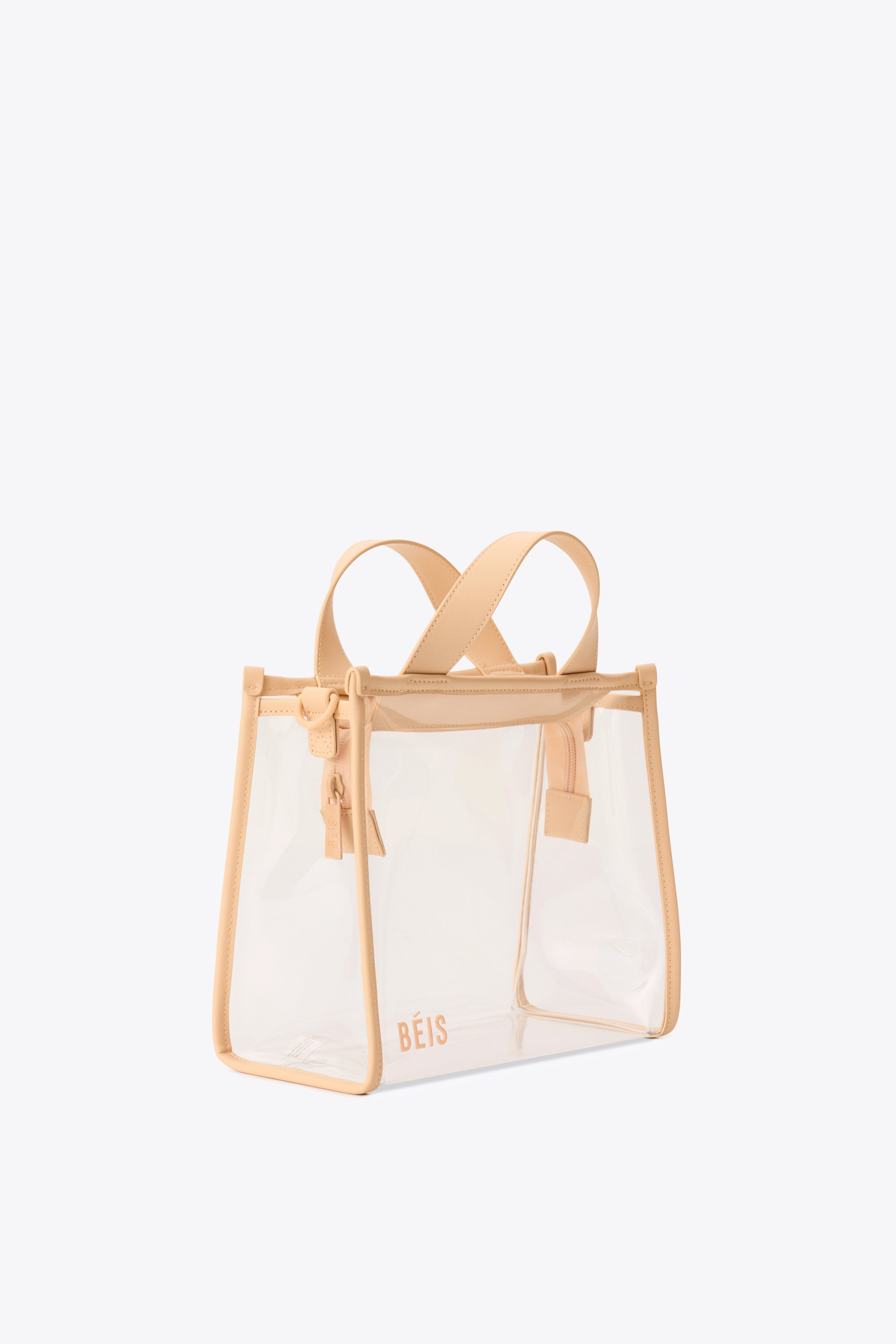 The Stadium Crossbody in Beige - Image 4