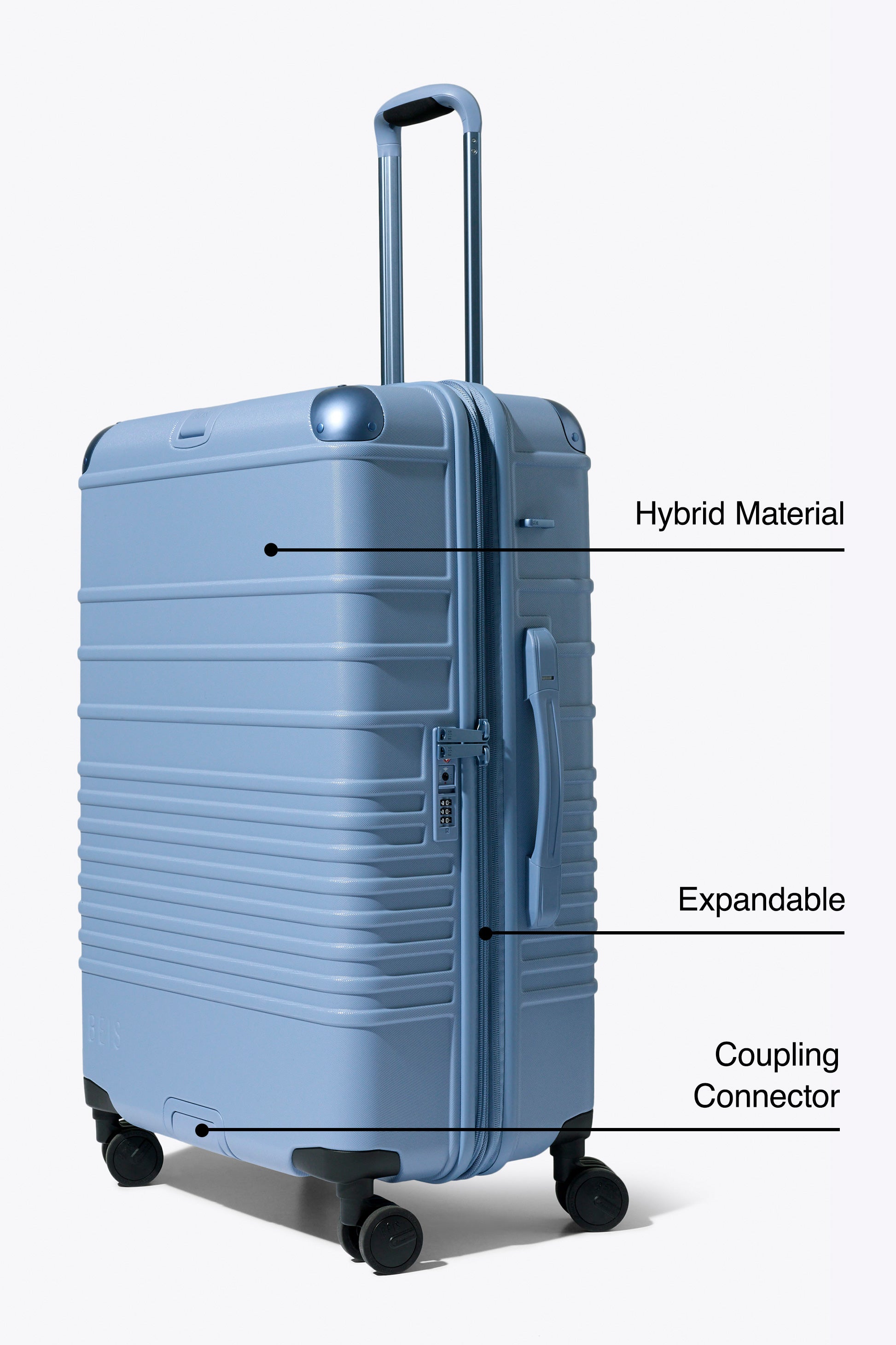 Alternative view of The Hybrid Check-In Roller in Dusty Blue
