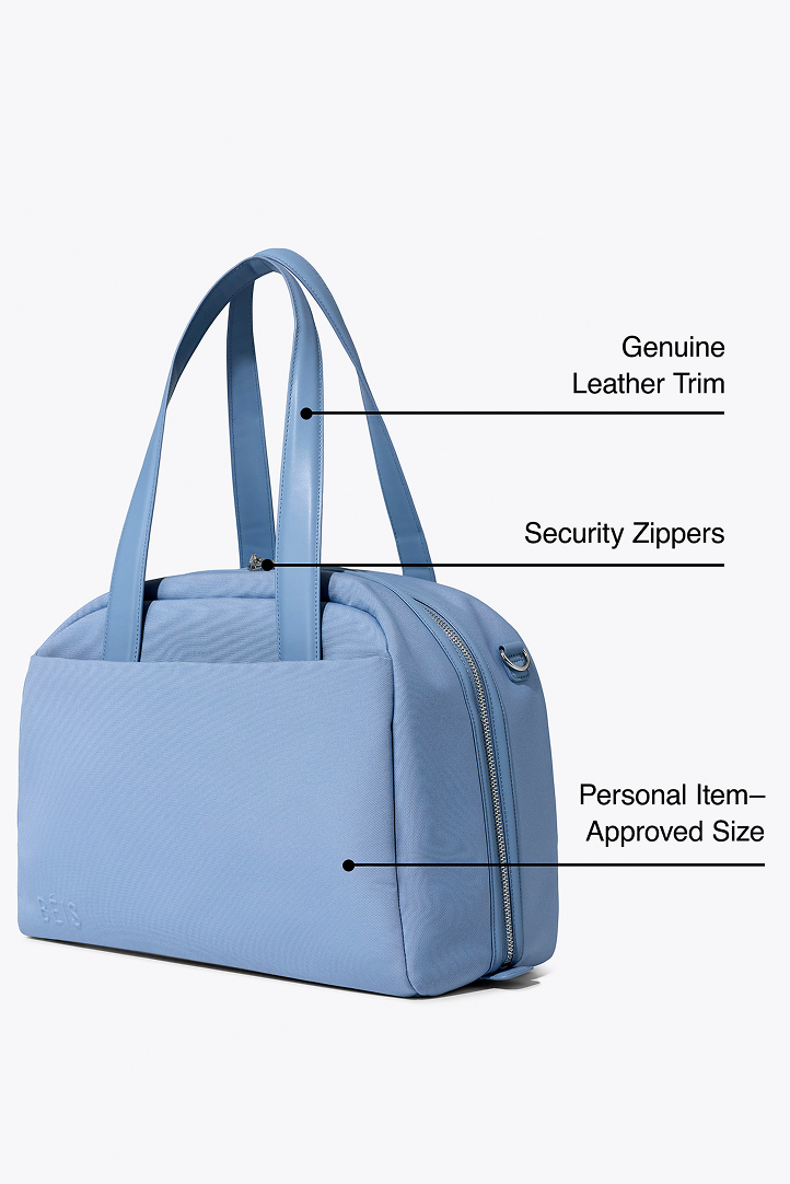 Alternative view of The Duffle in Dusty Blue