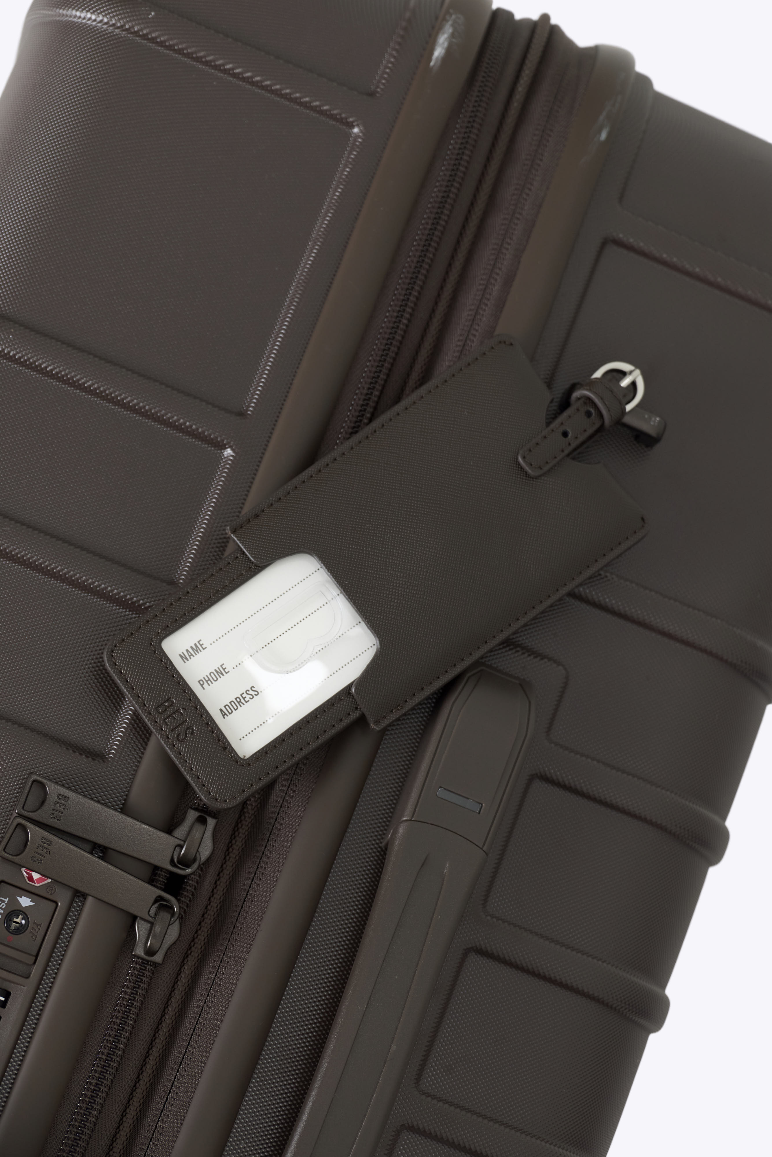 The Luggage Tag in Espresso - Image 3