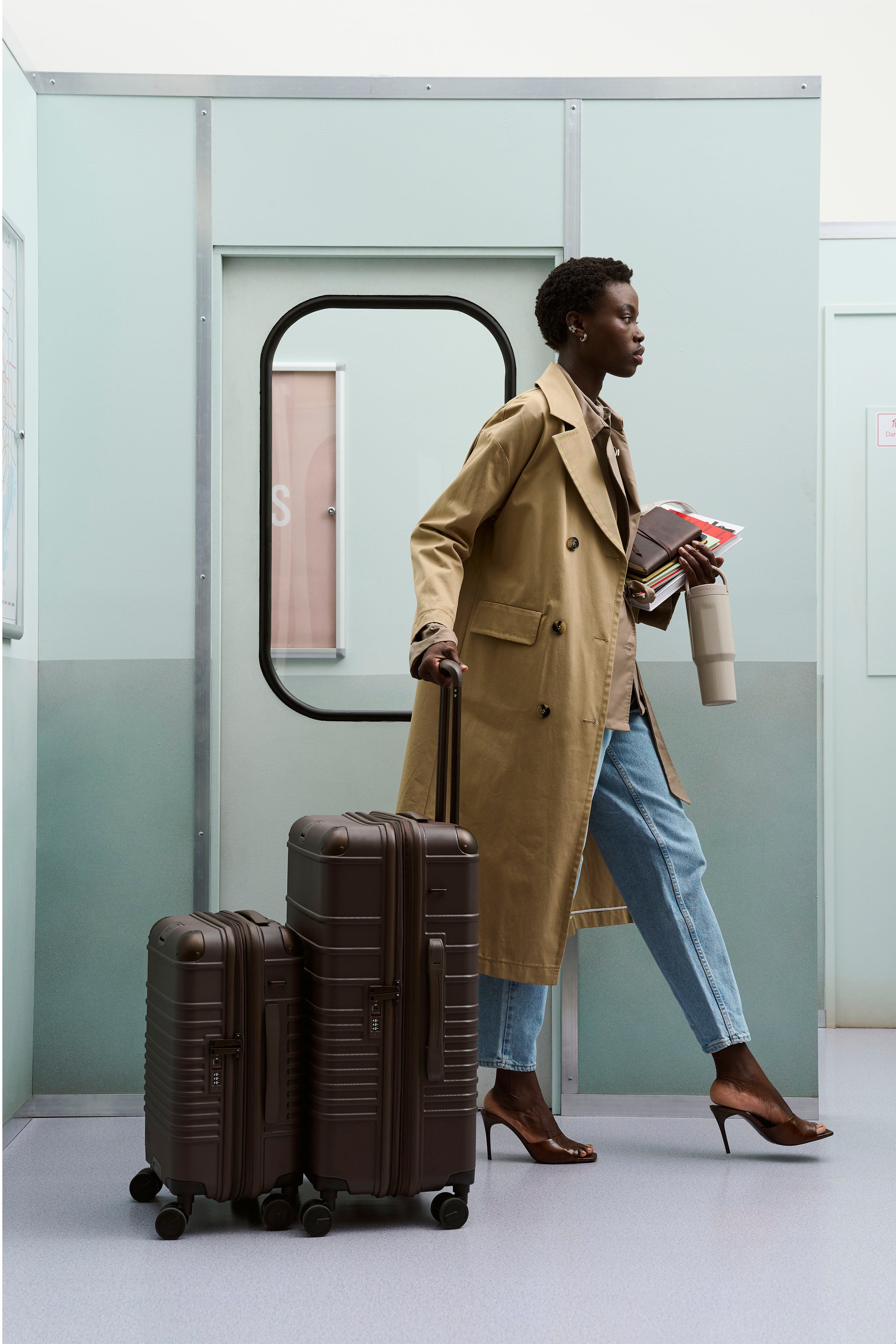 Alternative view of The Hybrid Luggage Set