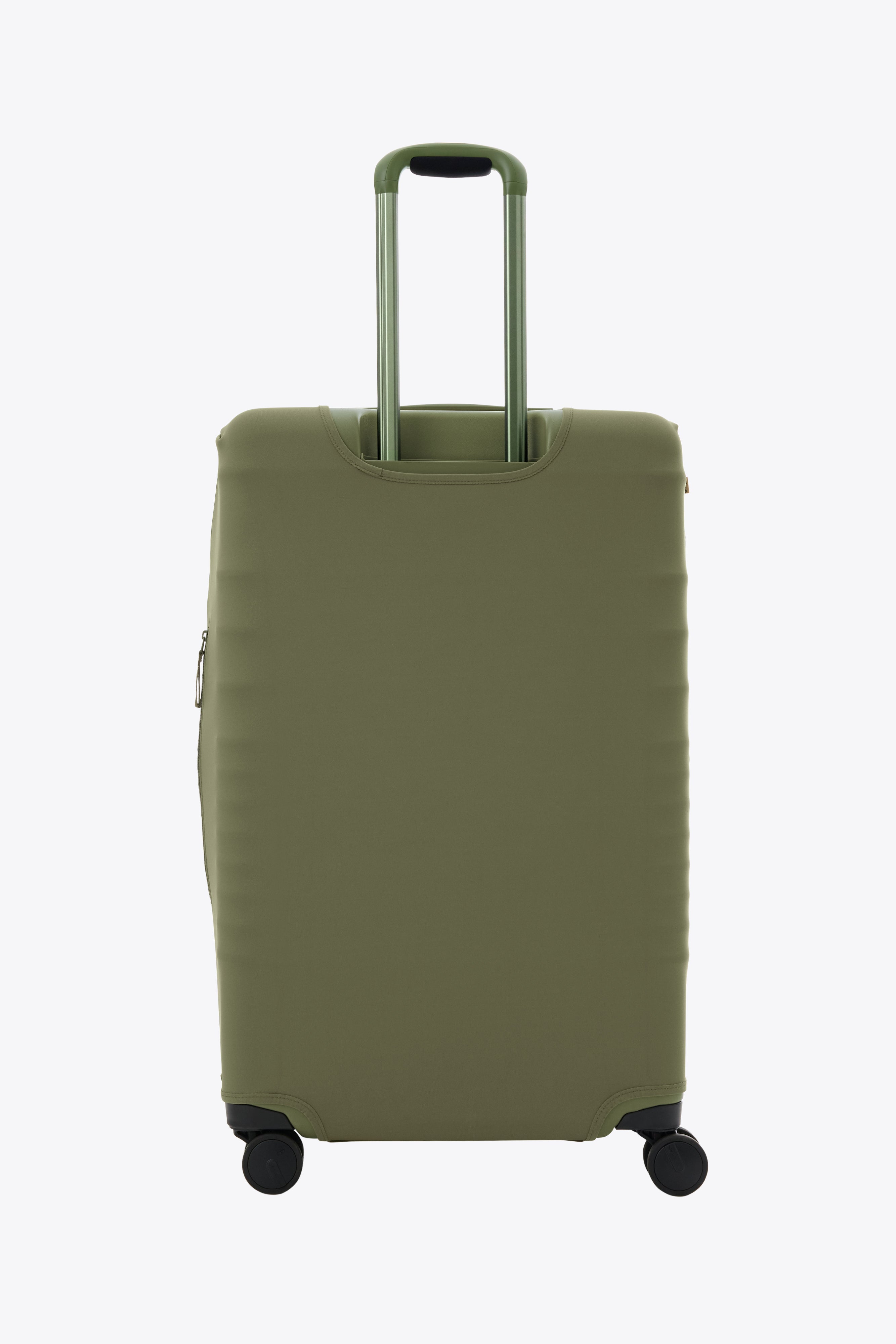 The Large Check-In Luggage Cover in Olive - Image 2