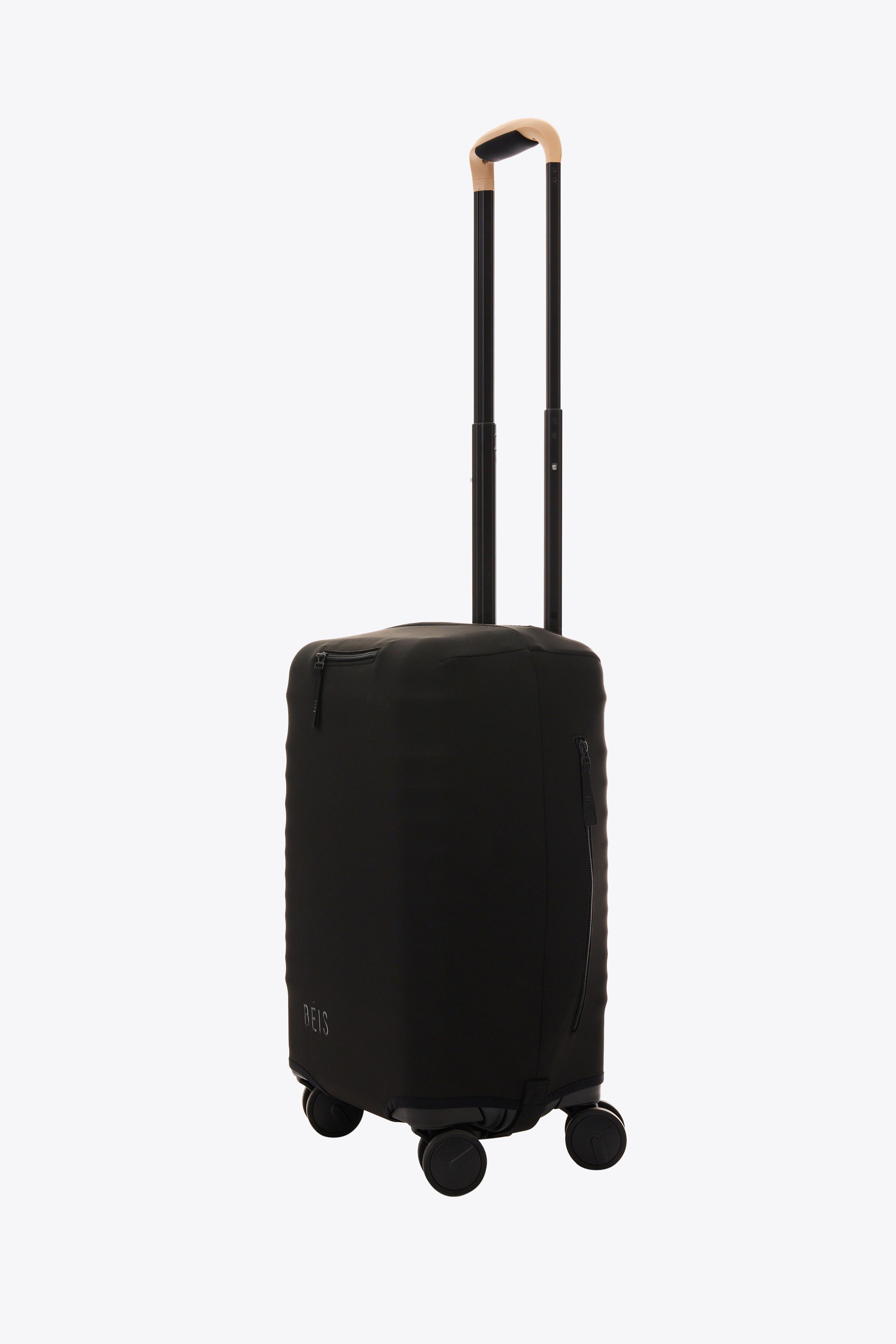 The Small Carry-On Luggage Cover in Black - Image 3