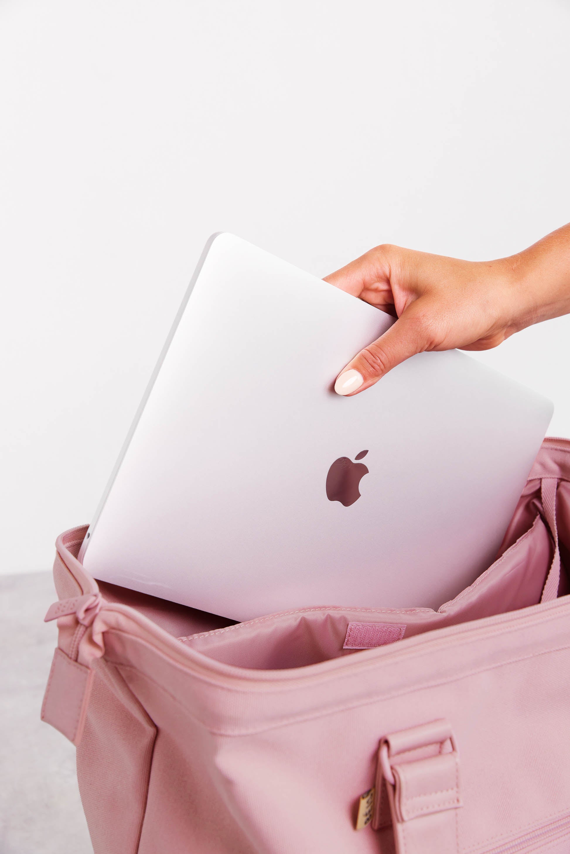 The Mini Weekender in Atlas Pink - Image 10