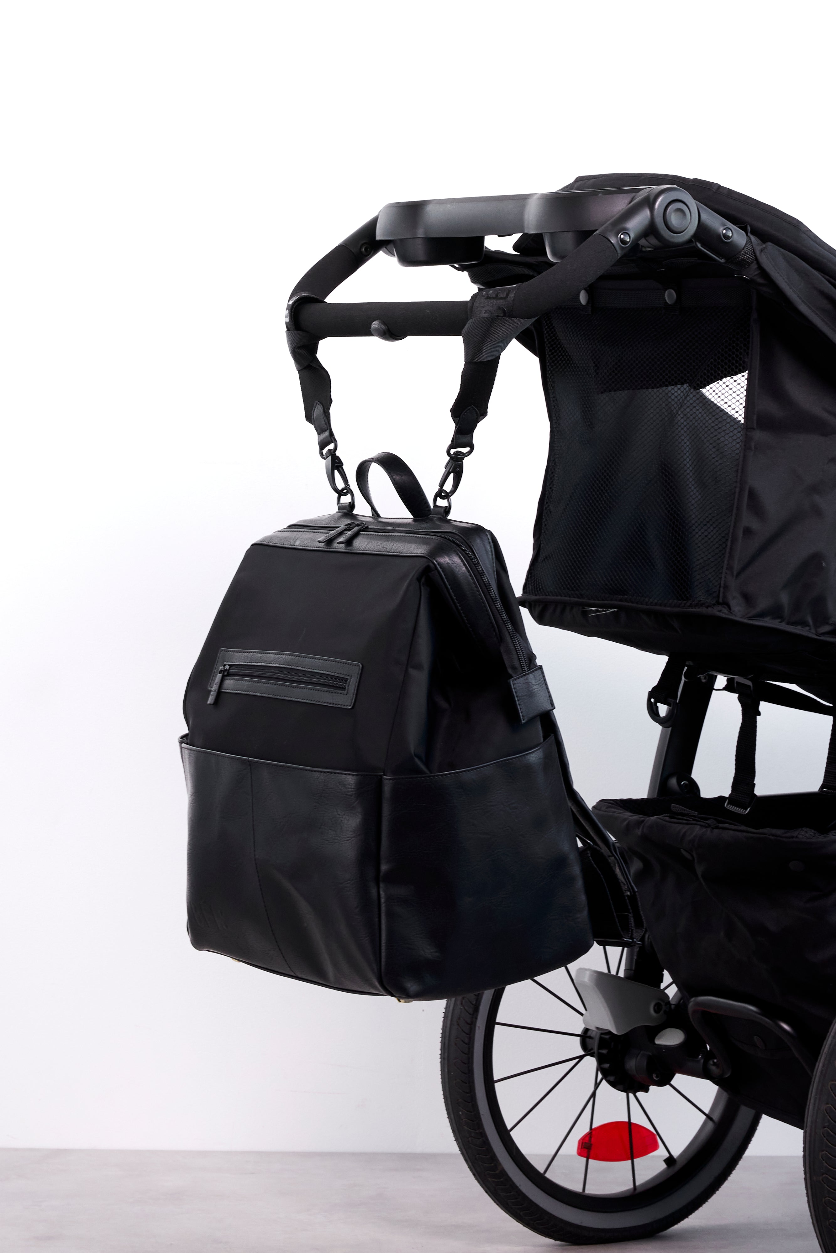 The Backpack Diaper Bag in Black - Image 7