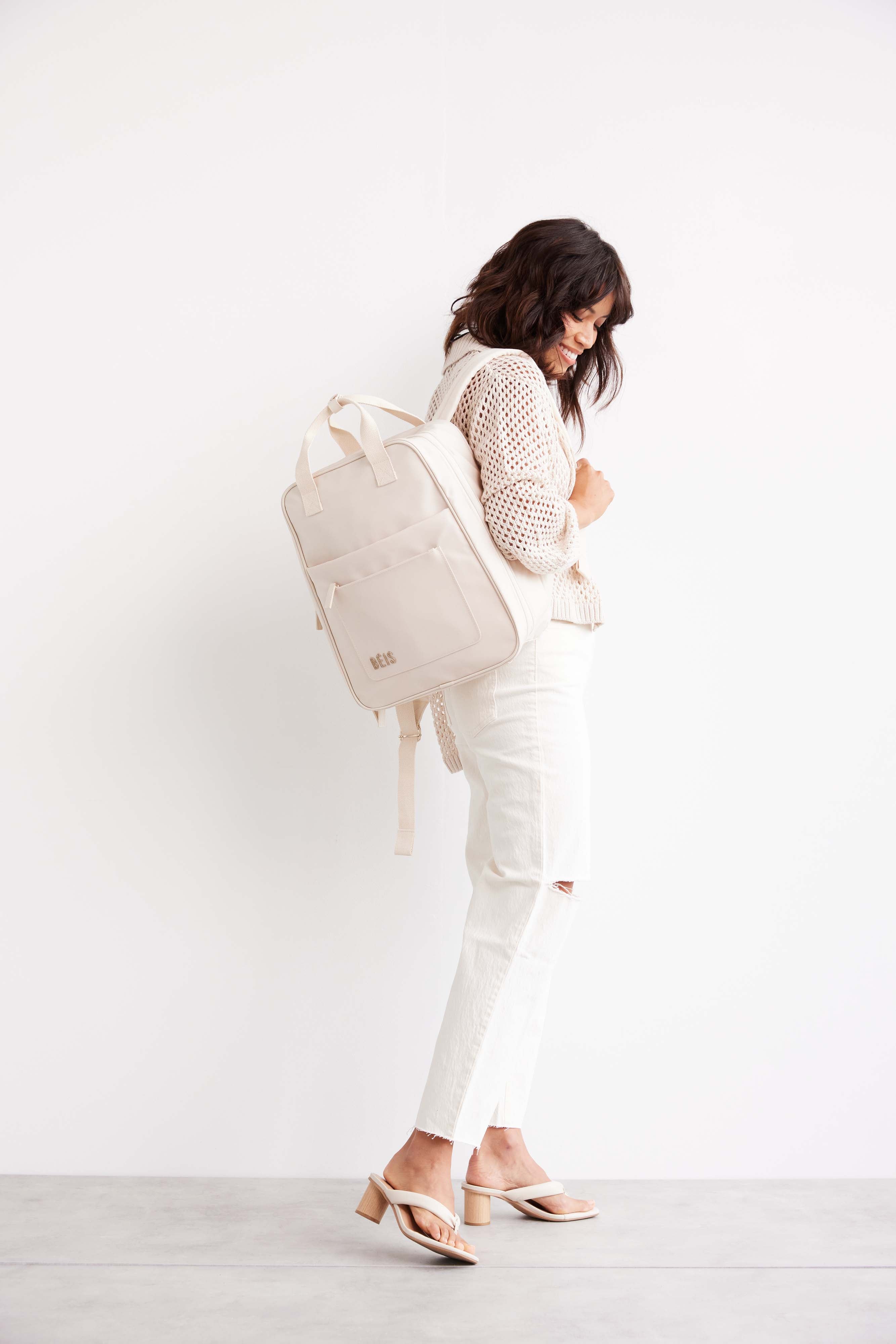 Resale The Expandable Backpack in Beige - Image 13