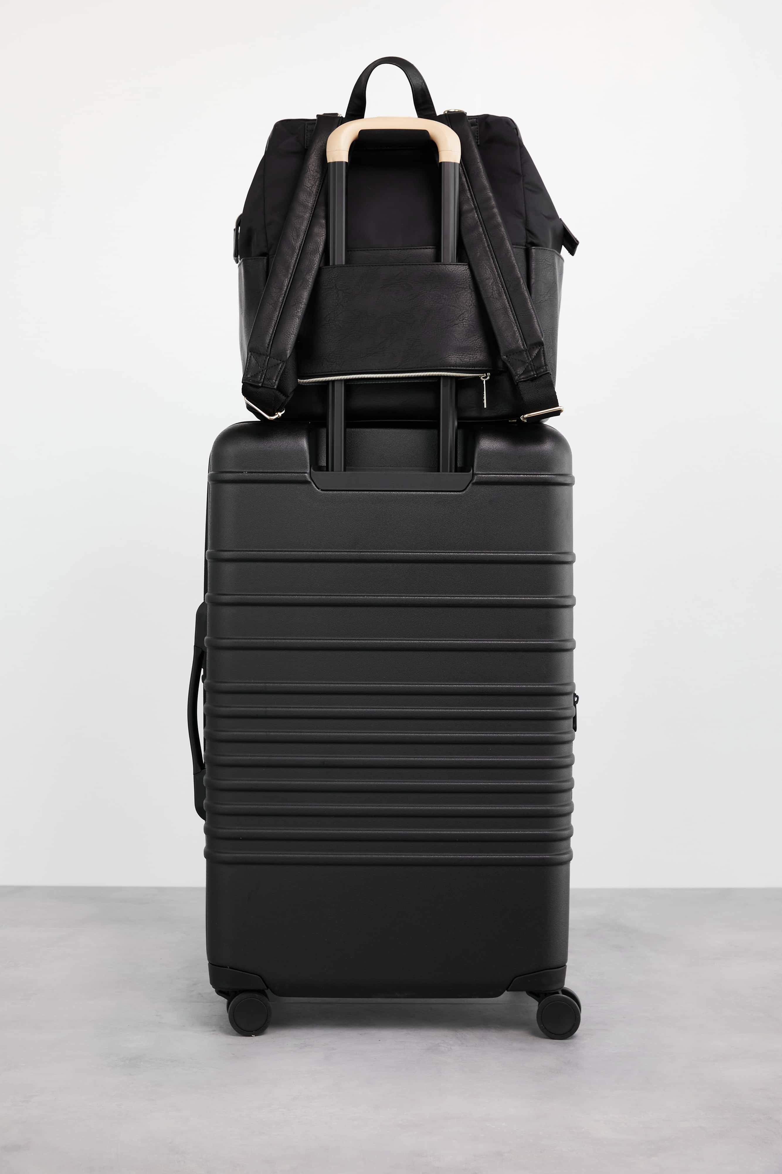 The Backpack Diaper Bag in Black - Image 5