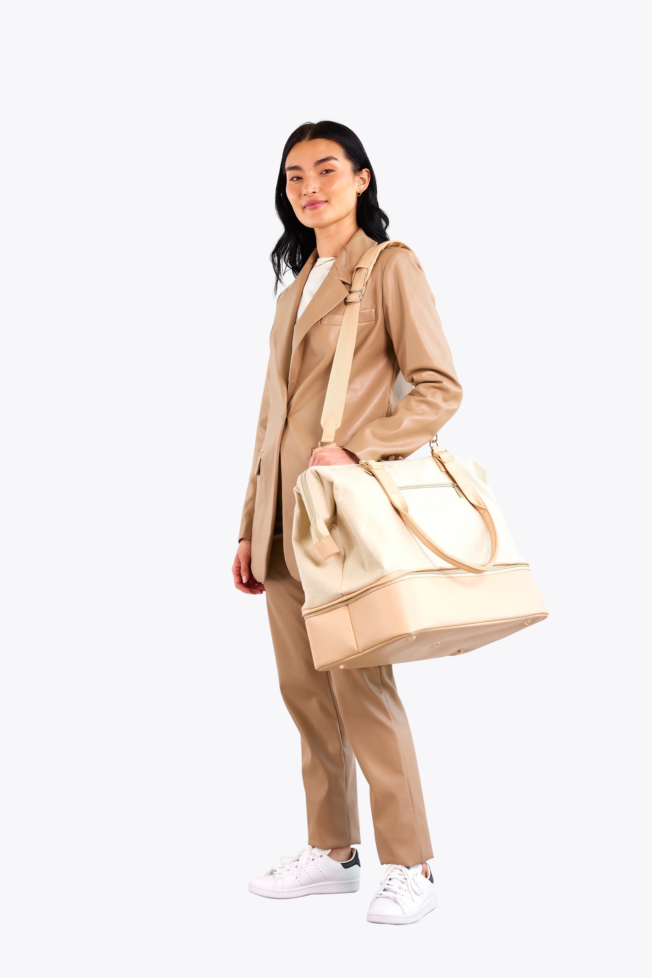 Resale The Convertible Weekender in Beige - Image 5