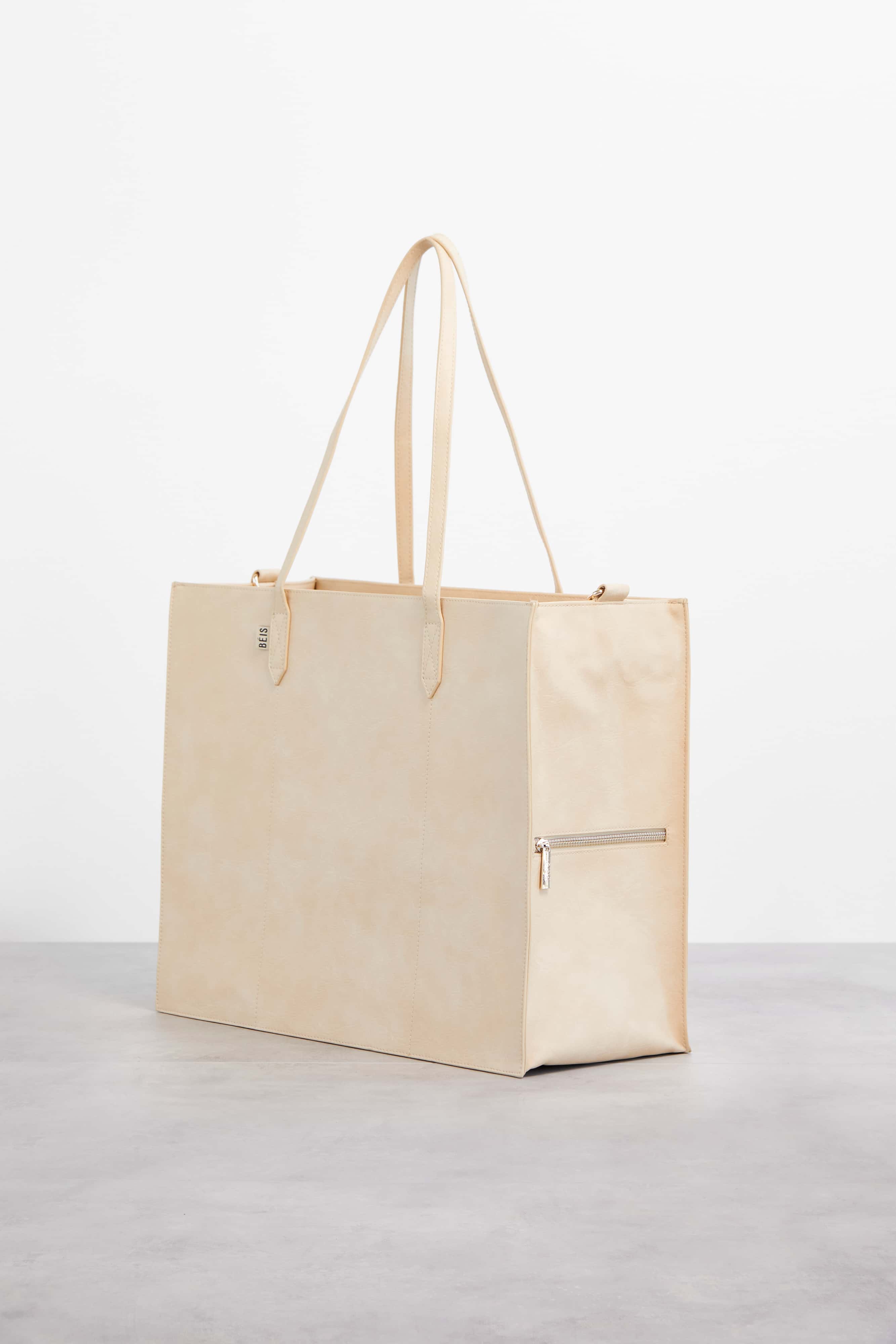 Resale The Large Work Tote in Beige - Image 3