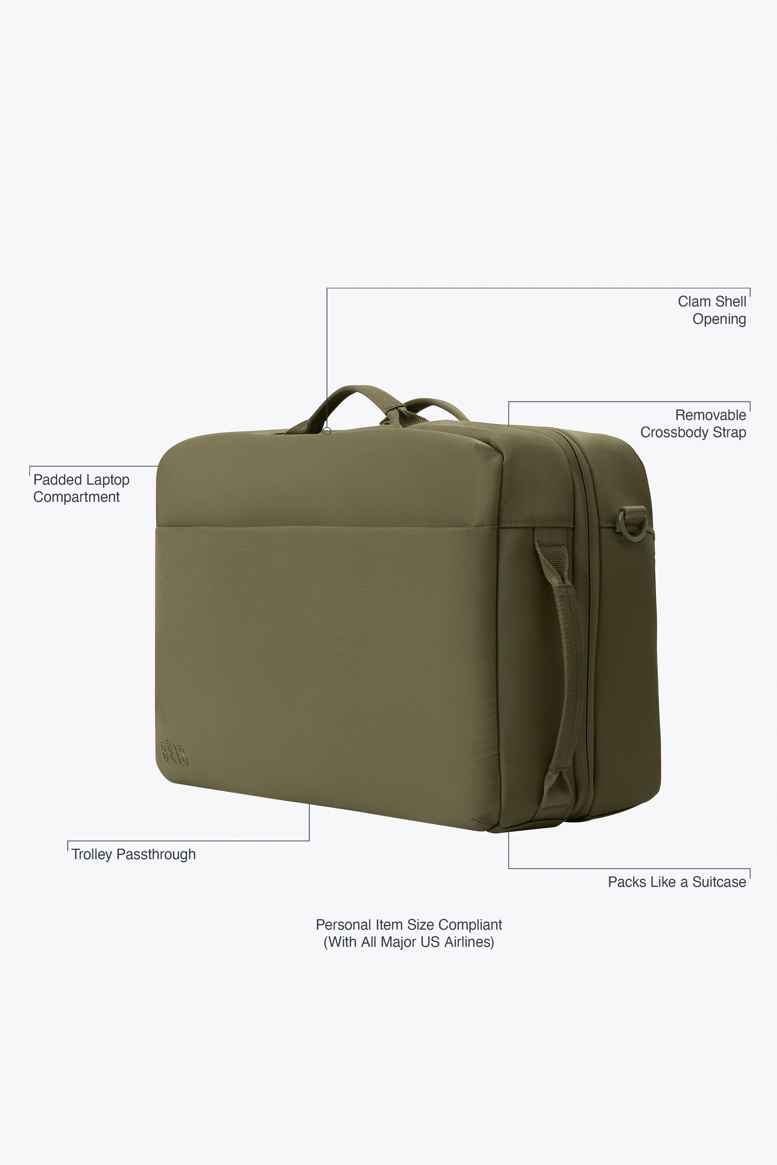 Alternative view of The Ultimate Travel Duffle in Olive