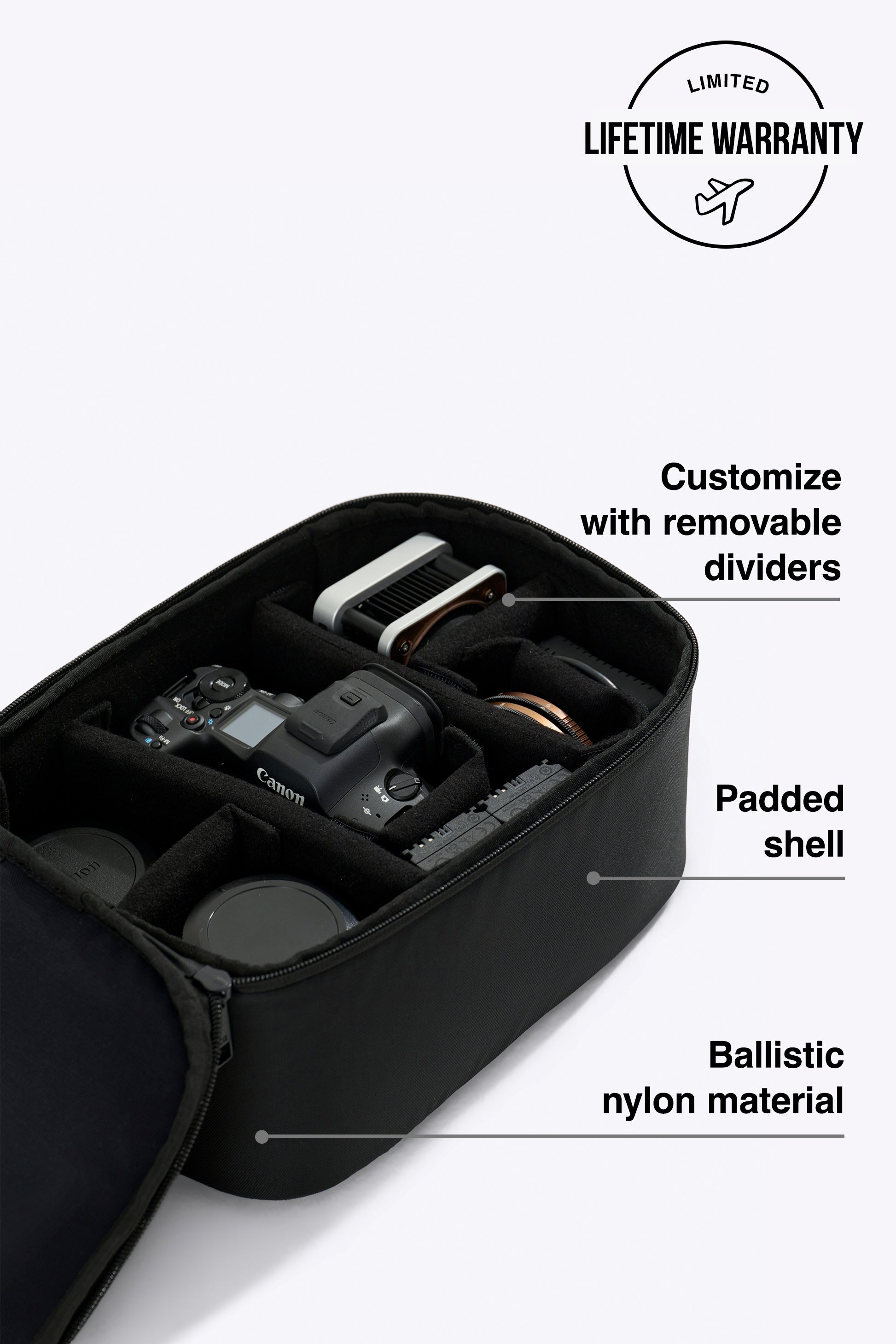 The Camera Gear Insert in Black - Image 2
